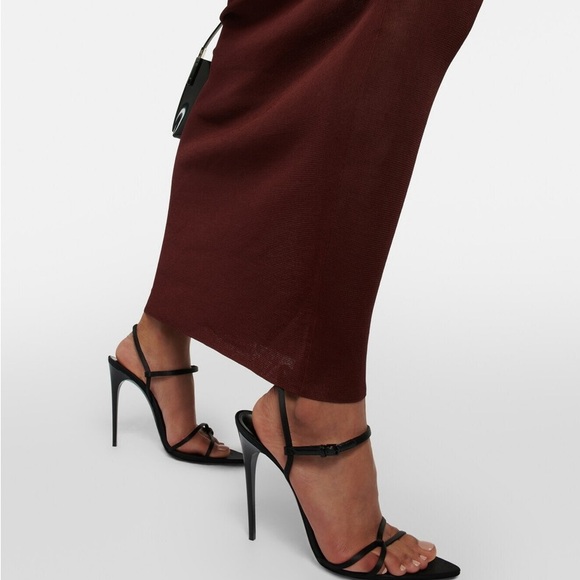 YSL Satin Clara Sandals (110) - Picture 3 of 6